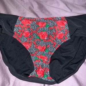 Black bikini bottoms